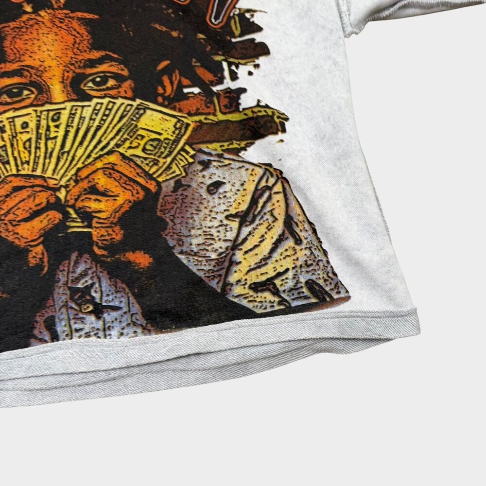 Explicit Trendz Cash Money Records Rap Mens Small Mineral Wash Graphic Lil Wayne - Picture 6 of 9